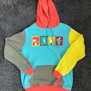 Men Size Medium Jujutsu Kaisen Hoodie Crunchyrol Multi Color Box Lunch